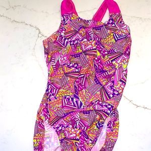 Motionwear Open Back Gymnastics Leotard